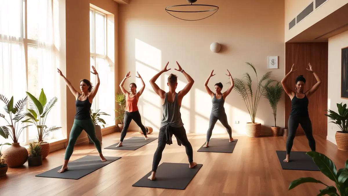 Aula de Yoga Hatha em estúdio no Buritis, Belo Horizonte